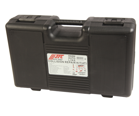 Набор инструментов для кузовных работ гидравлический JTC HD204 (усилие 4 т, 17 предметов в кейсе)