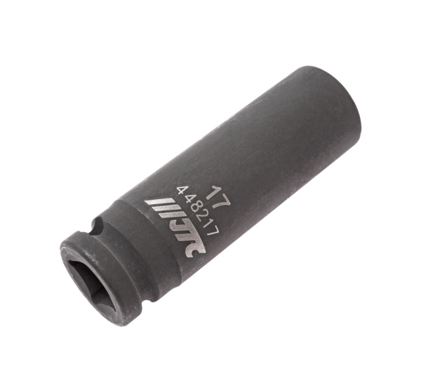 Головка торцевая ударная глубокая JTC 448217 (1/2", 17 мм,  L=82 мм)