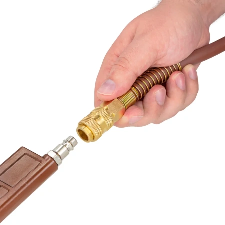 Шланг резиновый воздушный армированный с фитингами 8мм x 14мм x 10м