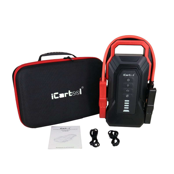 Пусковое устройство Icartool IC-JSL32 (12 В, 32000 мАч, 2000/4000 А)
