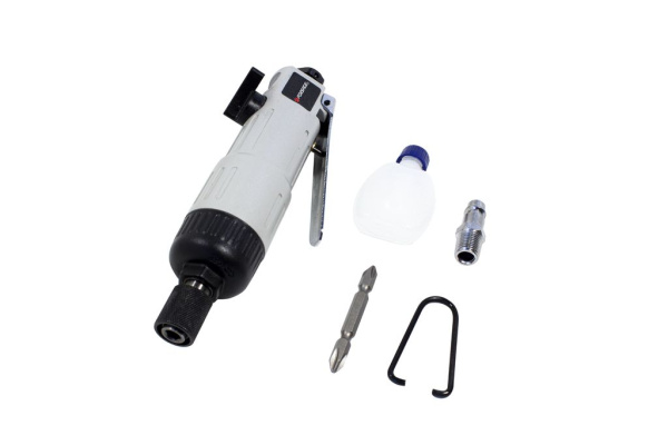 Пневмошуруповерт прямой 1/4'' (68Нм, 11000об/мин, 74л/мин,6.3Bar,L-180мм,штуцер 1/4'')