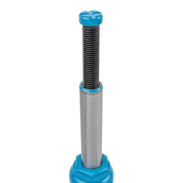 Домкрат бутылочный с клапаном 2т.(h min-158мм,h max-298мм, ход штока-90мм, ход винта-50мм)