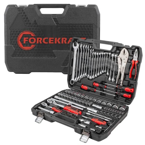 Набор инструментов 101пр., 1/4''1/2''(6гр.)(4-32мм)