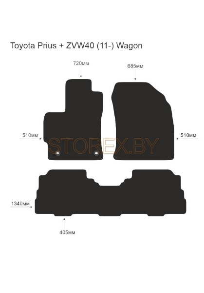 Toyota Prius + ZVW40 (11-) Wagon copy