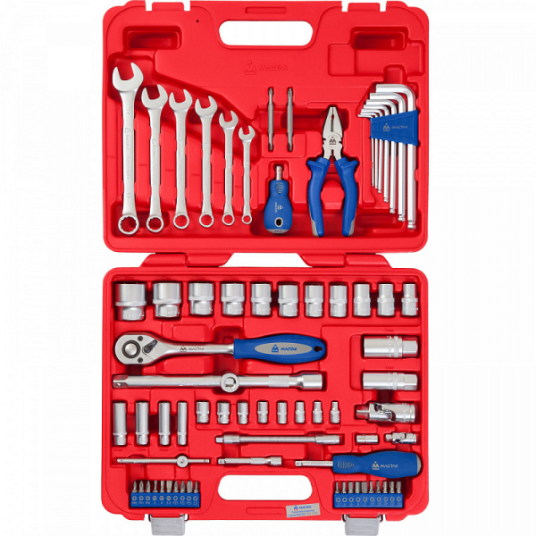 Набор инструментов универсальный, 72 предмета МАСТАК 0-072C