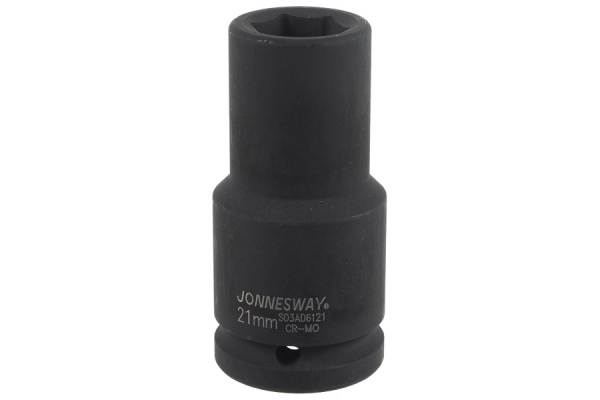 Головка торцевая ударная глубокая JONNESWAY (3/4";DR, 21 мм)