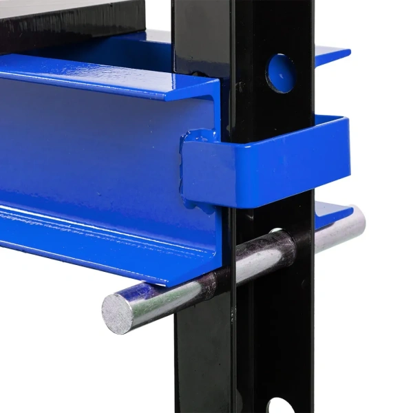 Пресс гидравлический напольный домкратного типа 20т, (рабочая высота: 0-890мм, рабочая ширина: 490мм, рабочий стол: 200х490мм, ход штока: 160мм)