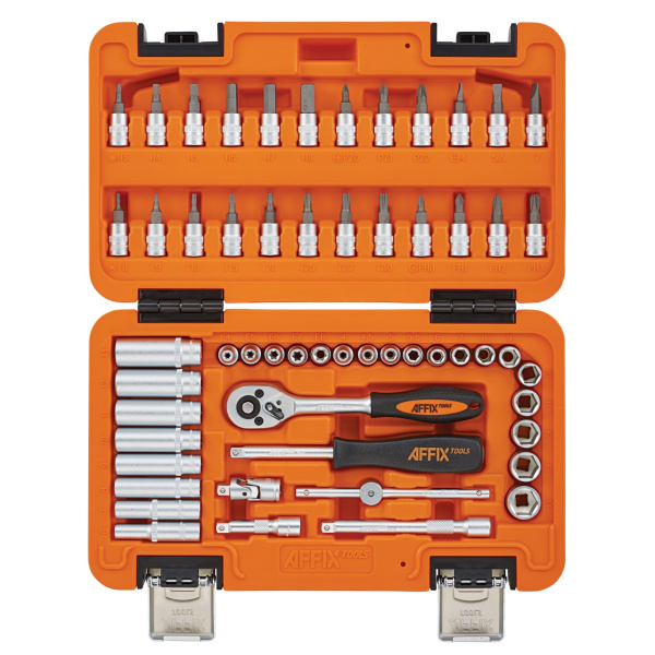 Набор инструментов универсальный 56 предметов AFFIX AF01056C