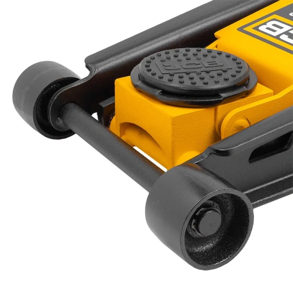 Домкрат подкатной гидравлический двухпоршневой низкопрофильный ''Premium''3т ( h min 75мм, h max 508мм