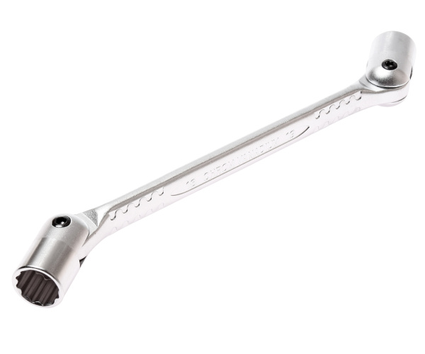 Ключ торцевой прямой шарнирный JTC 3939 (18х19 мм, L=275 мм)