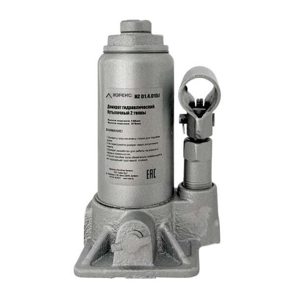 Домкрат бутылочный 2 т Хорекс Авто HZ 01.4.021J