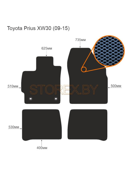 Toyota Prius XW30 (09-15) copy