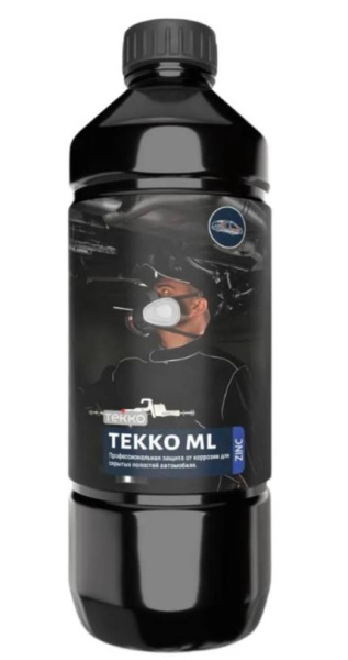Антикор скрытых полостей Tekko ML ZINC PRO 1литр под пистолет