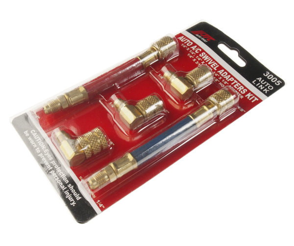 Набор адаптеров для заправки автокондиционера JTC 3005 (R-12)