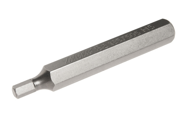 Бита HEX 6-ти гранная удлиненная JTC 1357505 (H5х75 мм, 10 мм, S2)