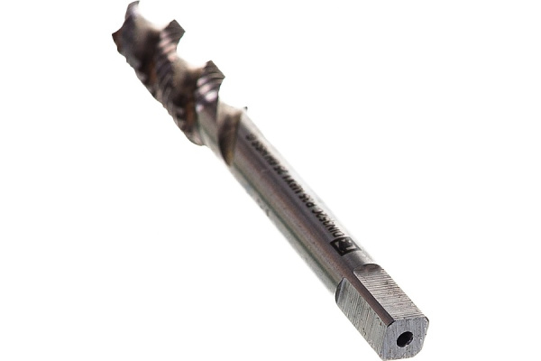 MTG8125SF Метчик машинно-ручной T-DRIVE со спиральной канавкой для глухих отверстий с направляющей в наборе М8х1.25, HSS-G