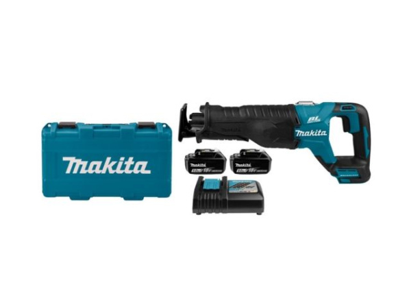 Аккум. сабельная пила MAKITA LXT DJR 187 RT в кейсе