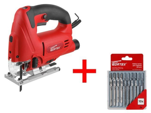 Лобзик электрический WORTEX JS 9008 LE в кор. + АКЦИЯ!