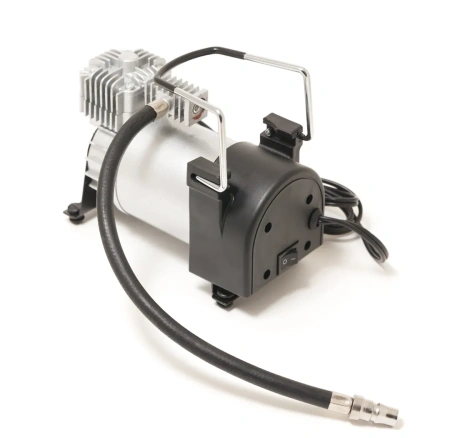 Компрессор поршневой автомобильный с витым шлангом F-95 ''FORSAGE''(45л/мин, 23А) 12V(питание на клеммы)