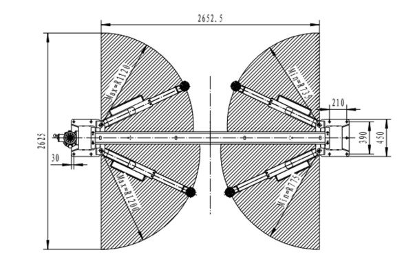 Подъемник двухстоечный 380 В Хорекс Авто HL-4.0 NV-EM 380В