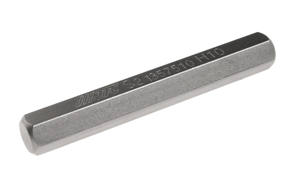 Бита HEX 6-ти гранная удлиненная JTC 1357510 (H10х75 мм, 10 мм, S2)