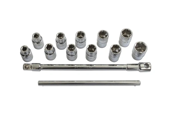 Набор инструментов с Т-образным воротком,13 пр.1/2''(6гр.)(8-16,17,19мм)
