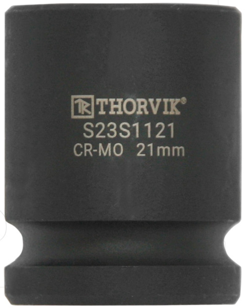 Головка торцевая ударная Thorvik S23S1121 (1/2"DR, 21 мм)