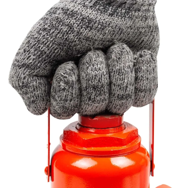 Домкрат бутылочный 12т с клапаном (h min 200мм, h max 385мм, ход штока-125мм, ход винта-60мм)