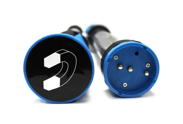 Лампа светодиодная аккумуляторная сборная (2х10W COB LED,2 магнита,2крючока,180гр.,1000Lm,2000mAh,USB провод,время раб.2ч,время заряд.4ч)