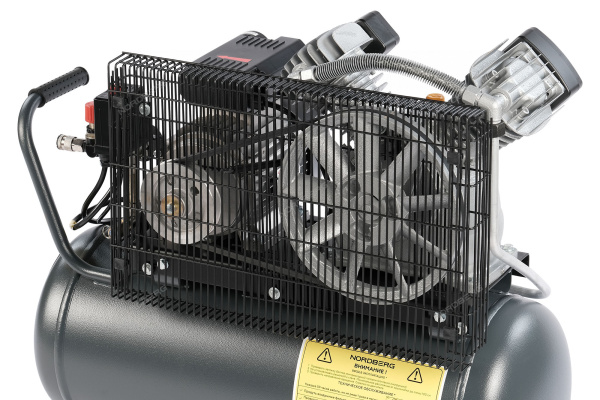 Компрессор поршневой с ременной передачей 220В, ресив. 50л, 420л/мин NORDBERG NCP50/420A NORDBERG NCP50/420A