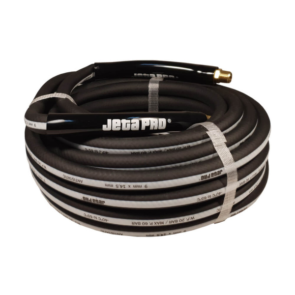 Гибкий антистатический ПВХ шланг 5886100  d 9*14,5 мм, длина 100 м, цвет черный