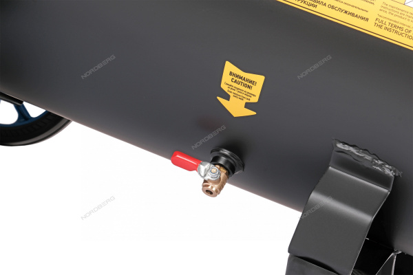 Компрессор безмасляный 220В ресивер 50 л 500 л/мин NORDBERG NCEO50/500