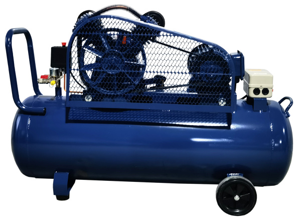 Компрессор поршневой AE&T TK-100-3, ресивер 100л, производительность 290л/мин, 380В
