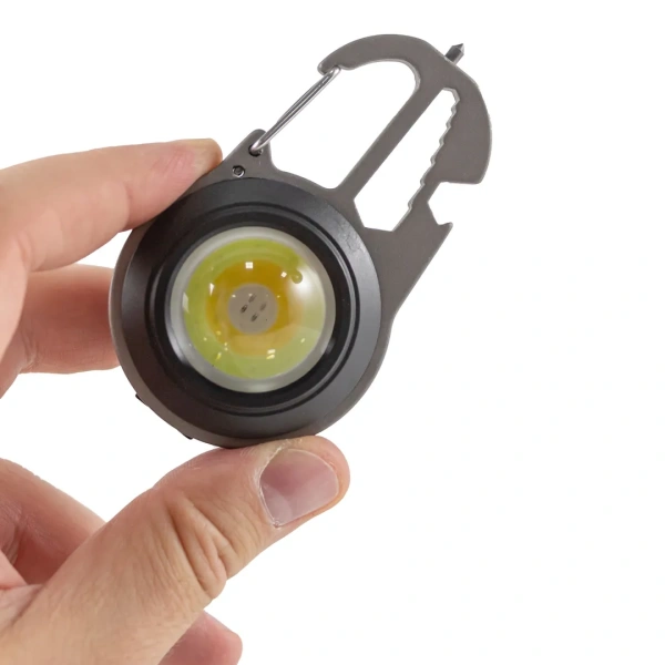 Фонарь портативный многофункциональный (светодиод COB, 7 режимов освещения, 3.7V, 5W, IP64)