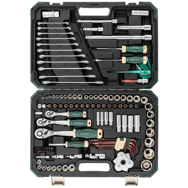 Набор инструментов 121пр. 1/4'', 1/2'',3/8''6гр.