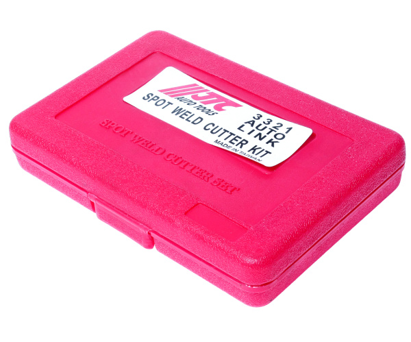 Набор инструментов для высверливания сварочных точек в кейсе JTC 3321