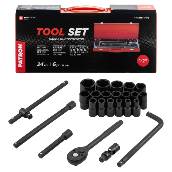 Набор инструментов 24пр. 1/2''6pt