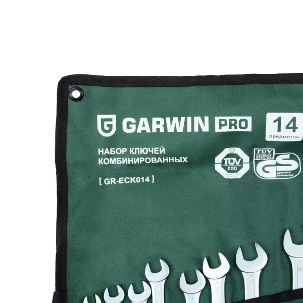 Набор ключей комбинированных GARWIN PRO GR-ECK014 (14 предметов, 10-32 мм)