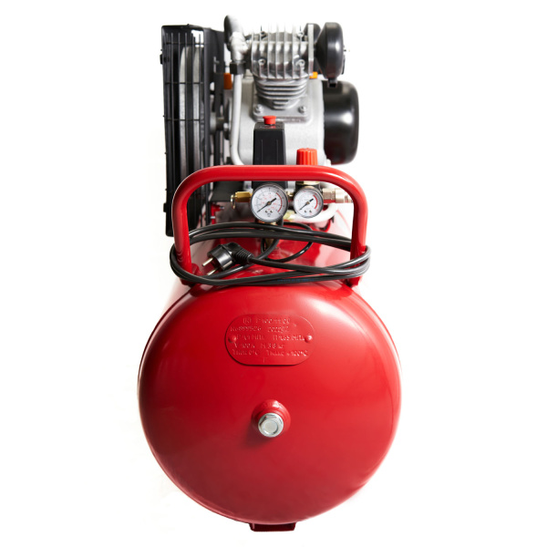 Компрессор поршневой ROSSVIK СБ4/С-100.LB24А (360 л/мин, 10 бар, ресивер 100 л, 220 В/2,2 кВт, RAL3001, красный)