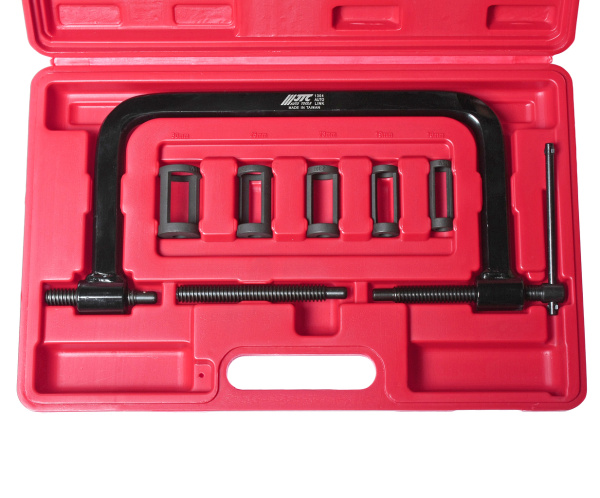 Рассухариватель клапанов универсальный в кейсе JTC 1304