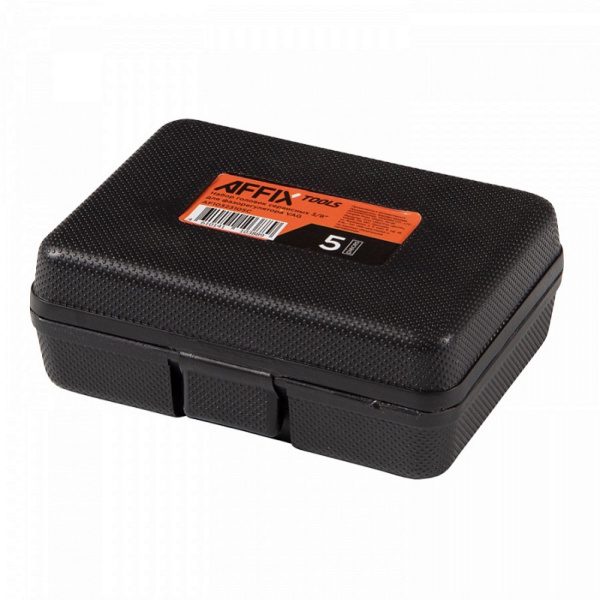 Набор головок сервисных AFFIX AF10323105C, 3/8" для фазорегулятора VAG, 5 предметов, кейс