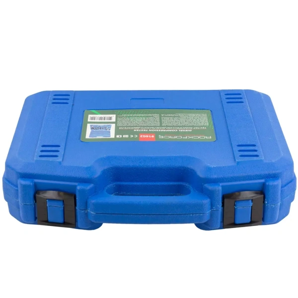 Тестер компрессии дизельного двигателя, манометр в комплекте с переходниками 13шт,в кейсе