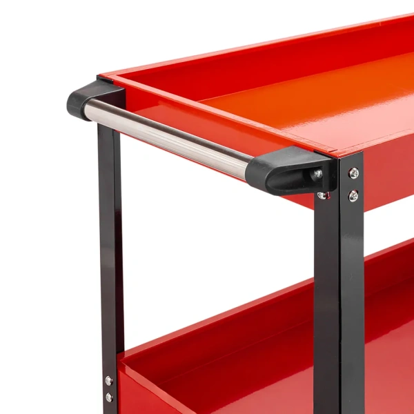 Тележка инструментальная металлическая 3-х полочная