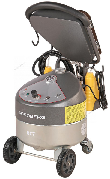 Установка для прокачки тормозной системы 220 В NORDBERG BC7