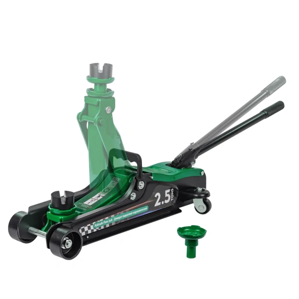 Домкрат подкатной гидравлический 2,5т (h min 80мм, h max 385мм)