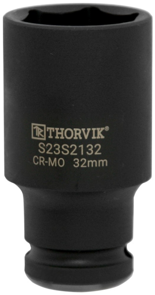 Головка торцевая ударная глубокая Thorvik S23S2132 (1/2"DR, 32 мм)