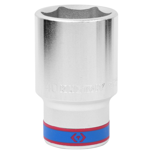Головка торцевая глубокая шестигранная 3/4";, 40 мм KING TONY 623540M