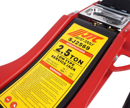 Домкрат подкатной JTC SJ2569 (2,5 т, 75-500 мм)