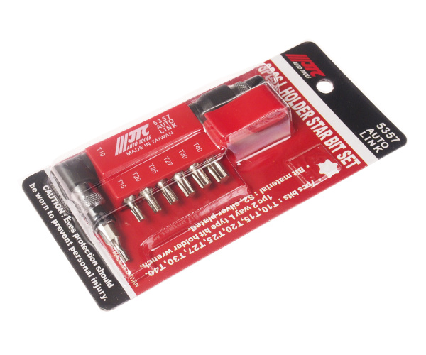 Набор бит JTC 5357 (1/4", TORX, Т10-Т40)