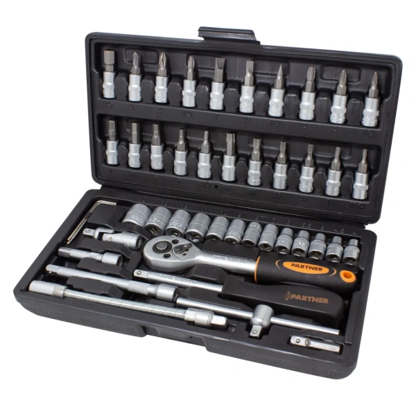 Набор инструмента 46пр. 1/4''(6-гран.)(4-14мм)